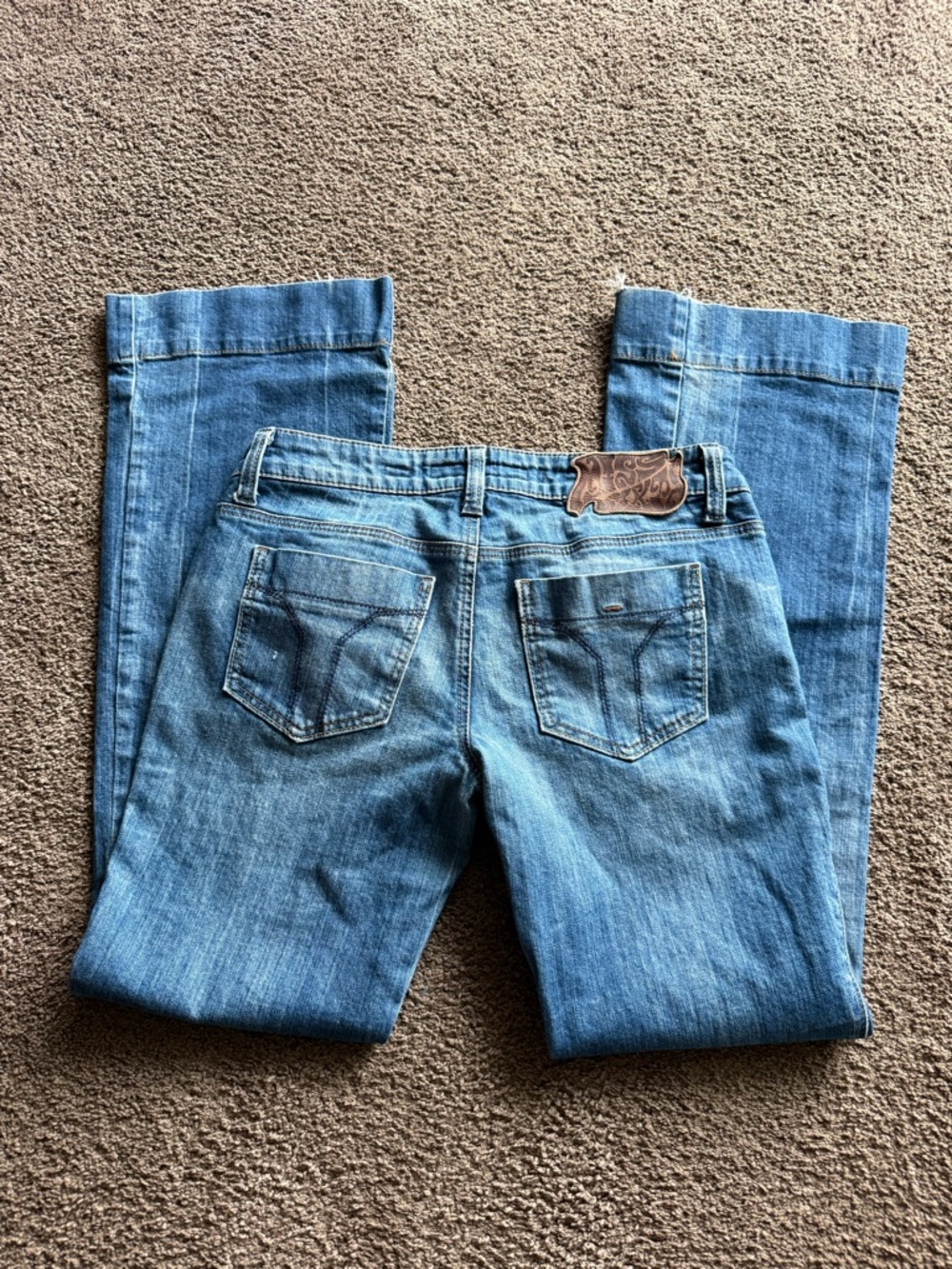 Miss Sixty Light Blue Boot Cut Jeans